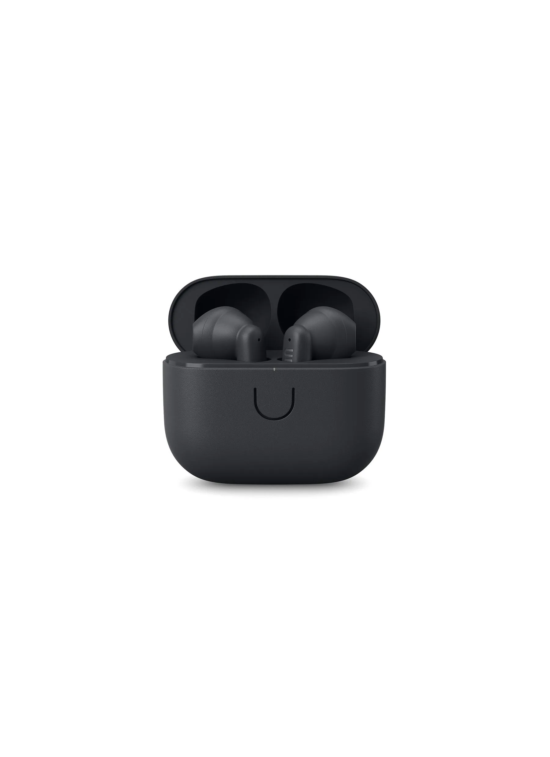 -----------URBANEARS ---- ------------CHARCOAL BLACK ----BOO TRUE WIRELESS EARBUDS — CHARCOAL BLACK --