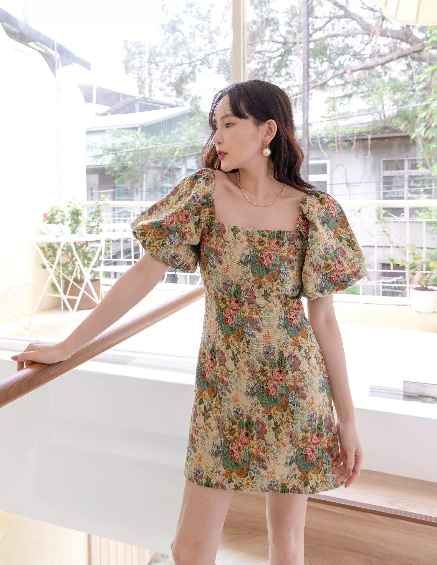 Arissa Dress in Vintage Floral