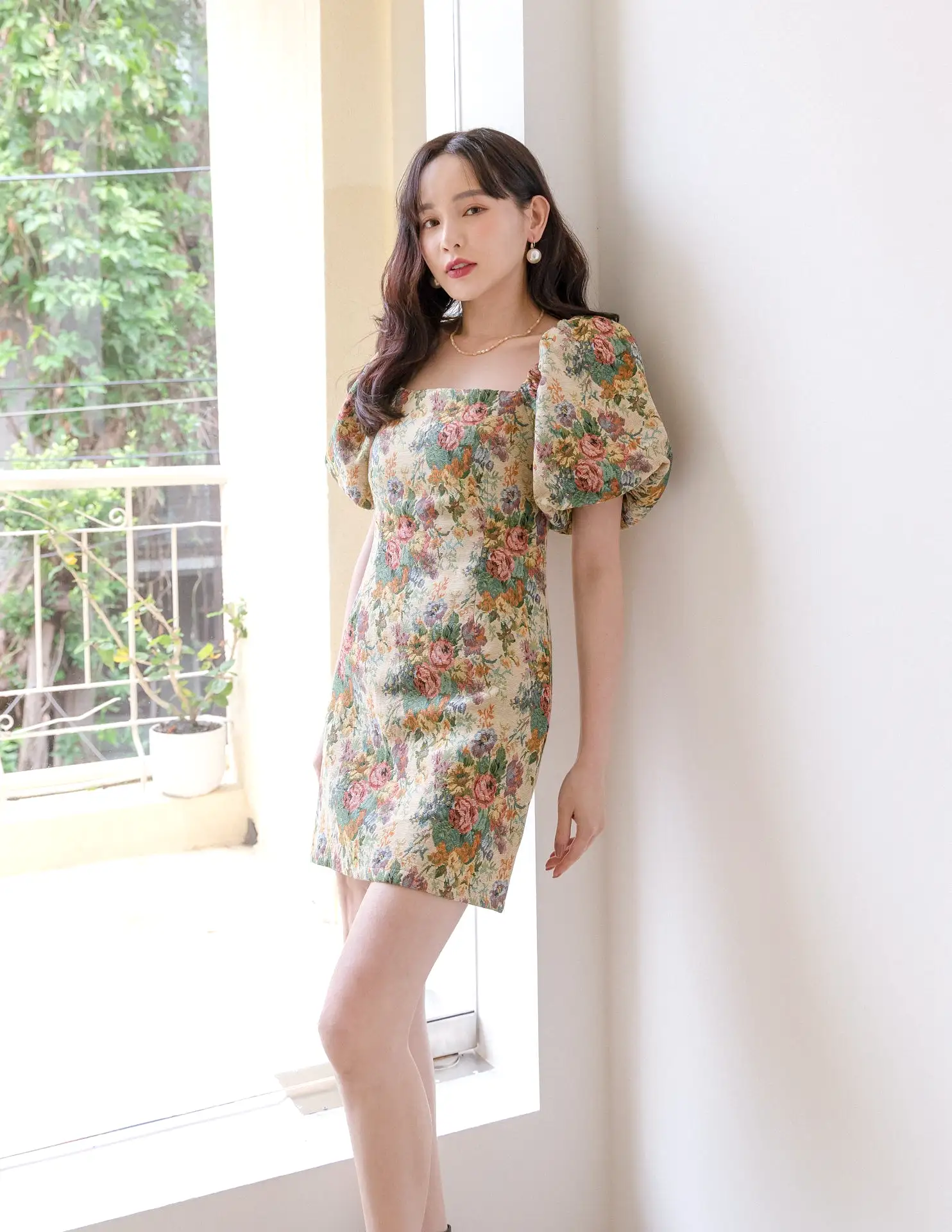 Arissa Dress in Vintage Floral