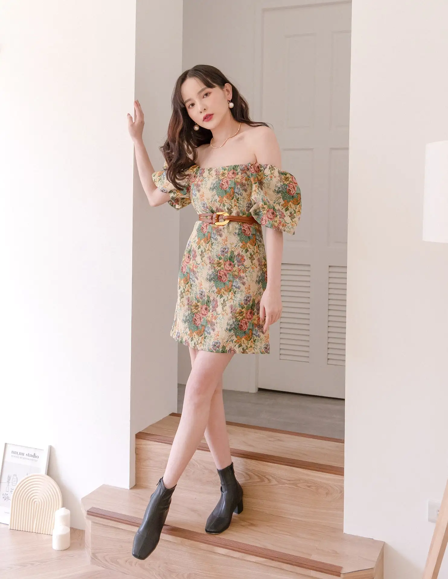 Arissa Dress in Vintage Floral