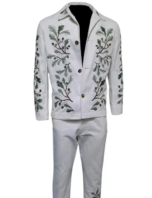 Barry Keoghan White Jacket | Free Shippig - William Jacket