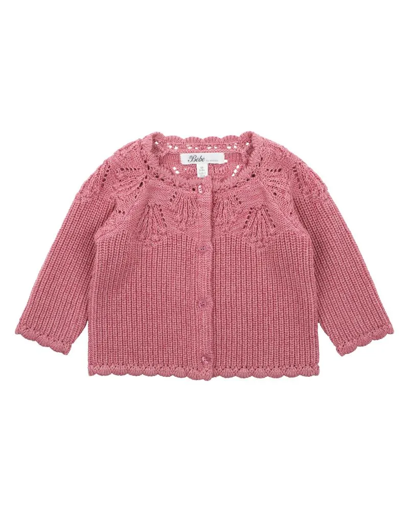 Bebe Rose Knitted Cardigan