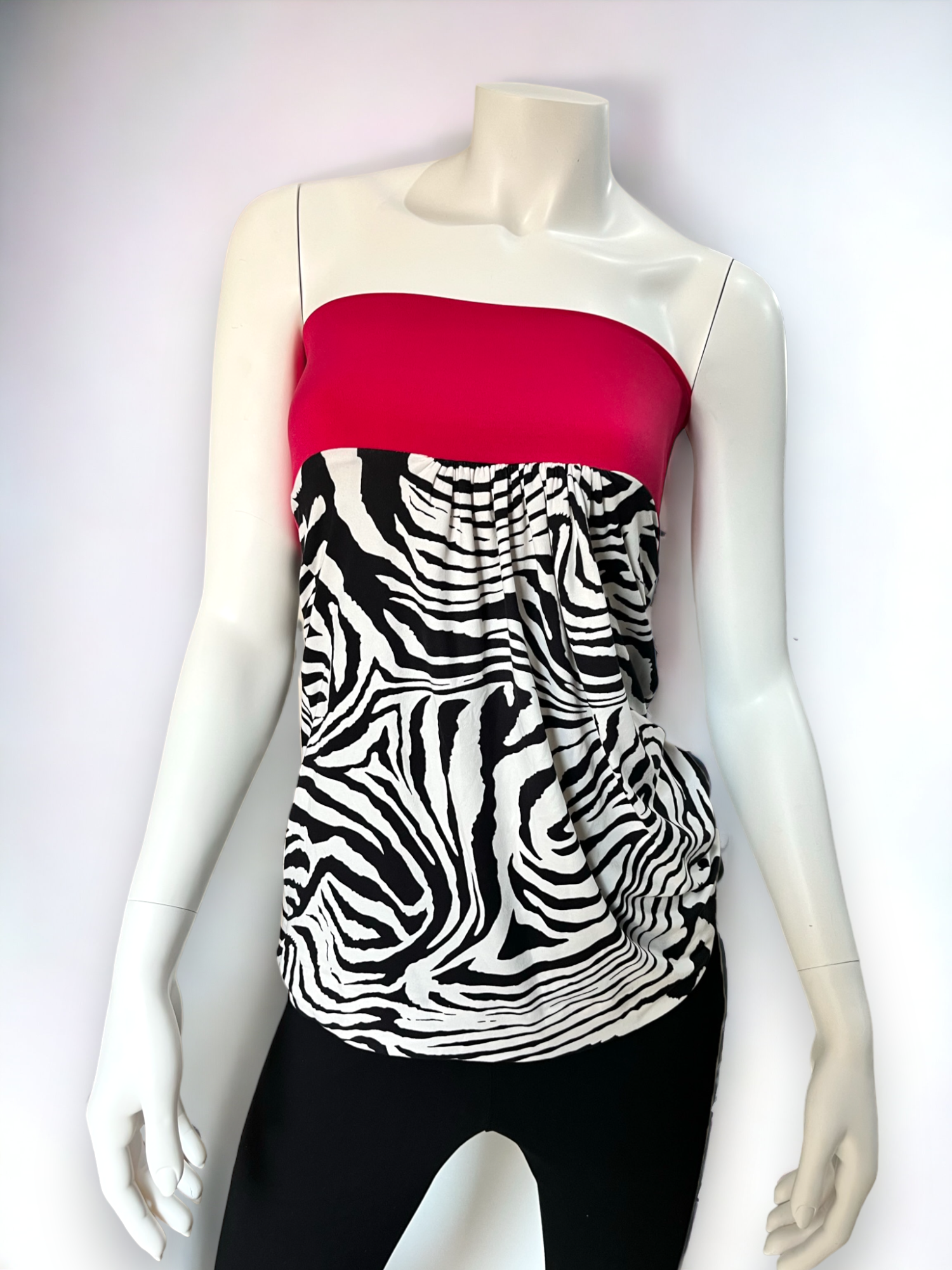 Binti Top - Zebra Pink