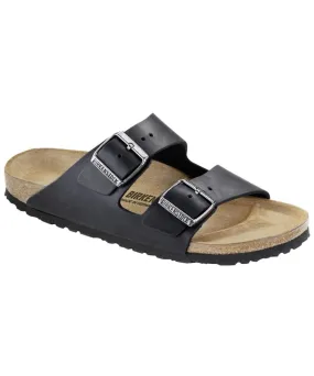 Birkenstock Arizona Oiled Leather Sandals - Narrow Footbed - Adjustable Fit