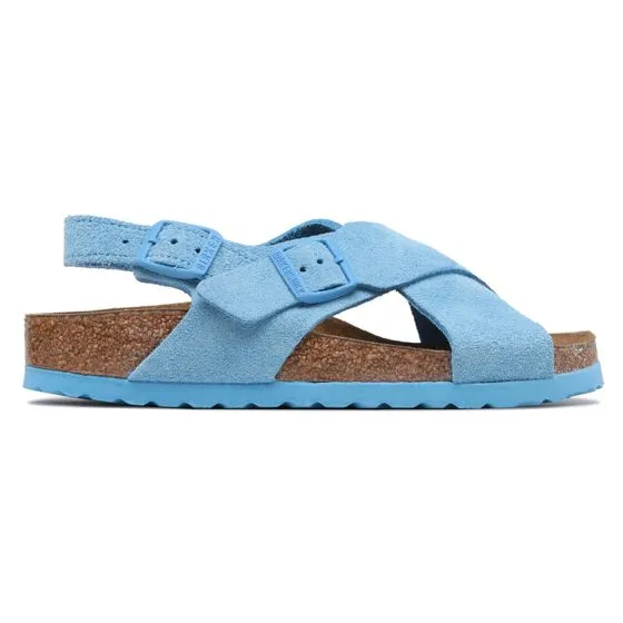 Birkenstock W' Tulum SFB Sky Blue Suede Leather Sandals