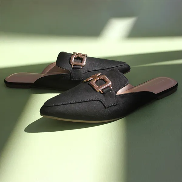 Black Mules for women