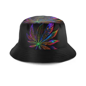 Blacklight Weed Bucket Hat