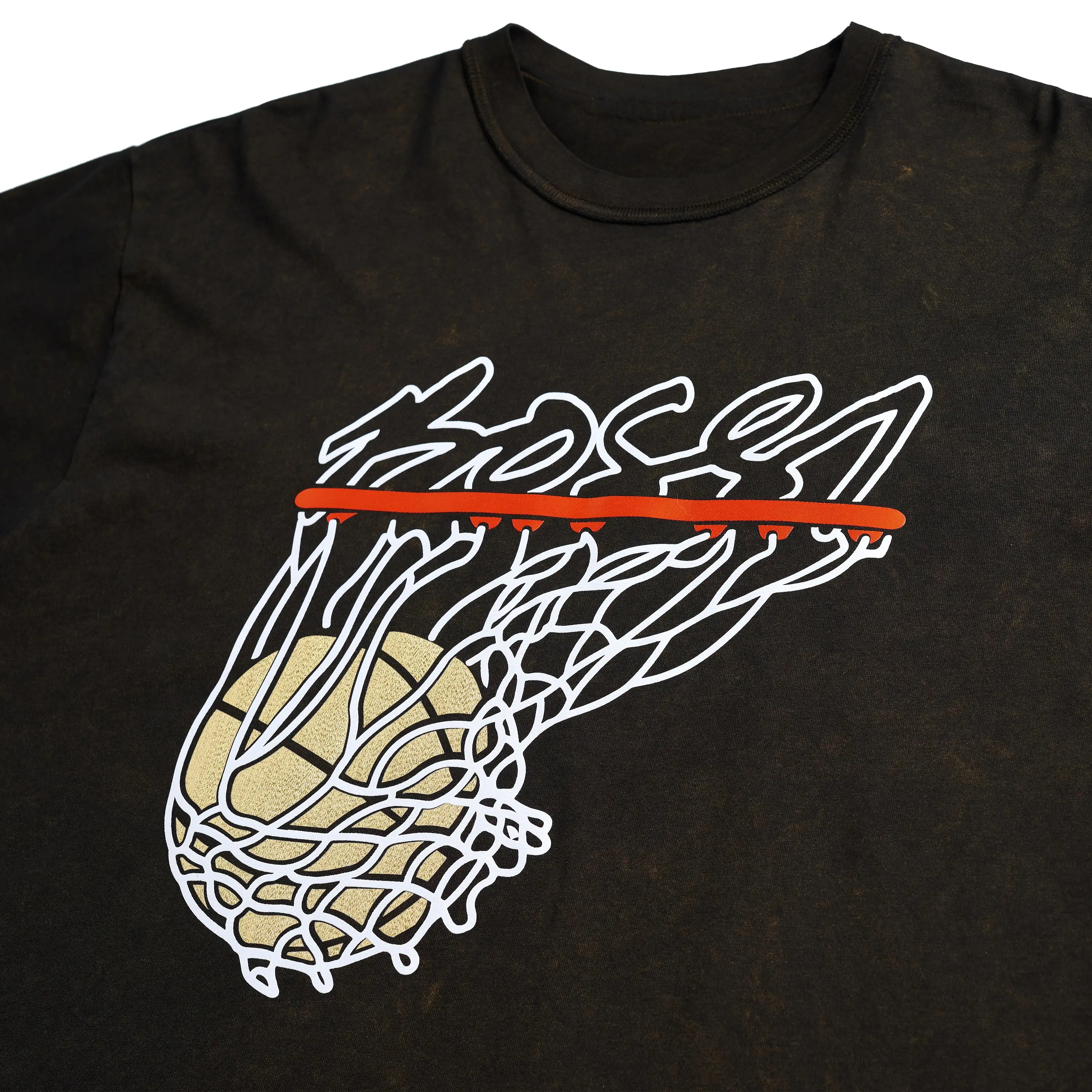 BOSSI BASKETBALL TEE - GLITTA GOLD