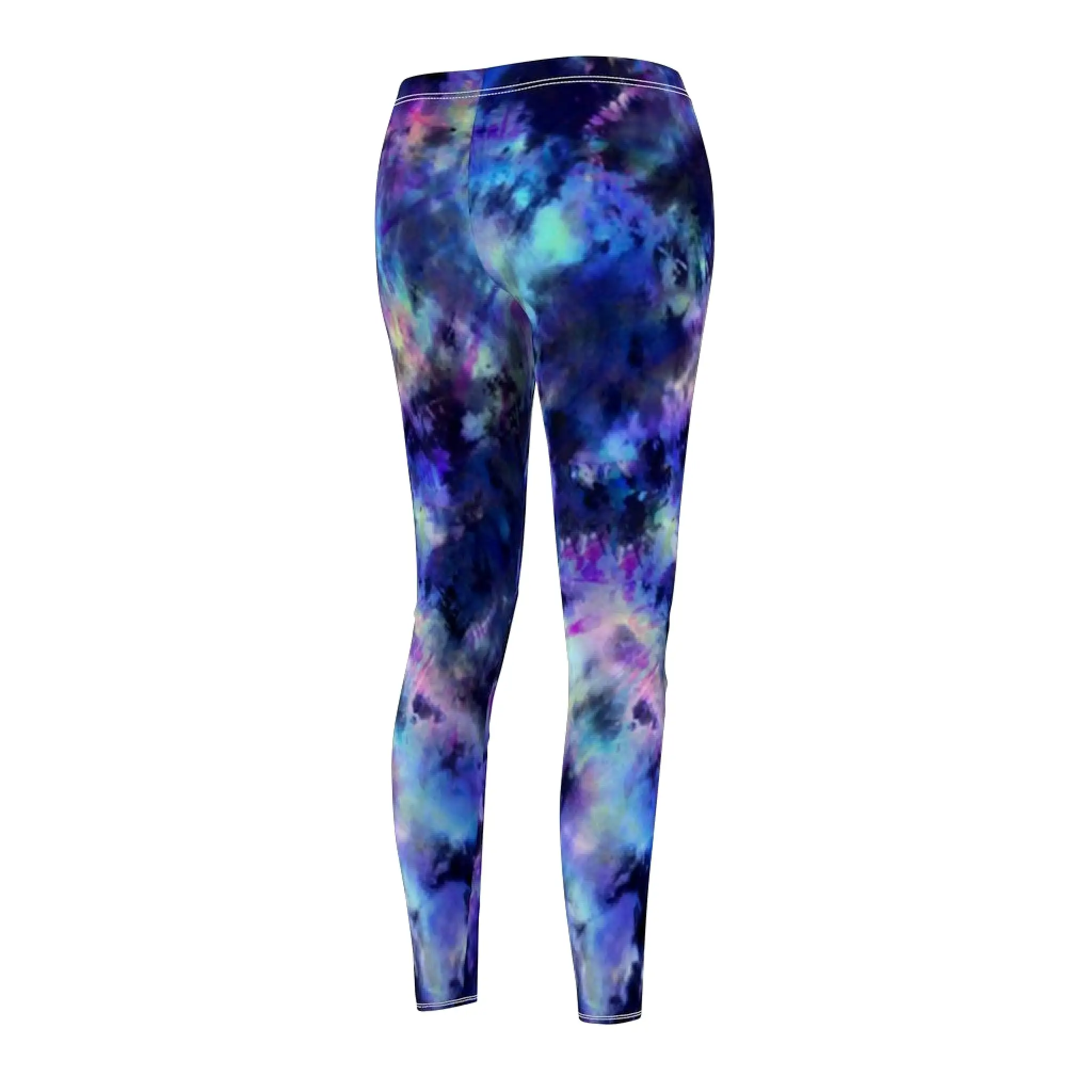 Bynelo Tie Dye Galaxy Inspired Women's Casual Leggings