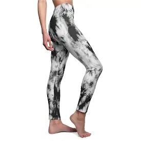 Bynelo Tie Dye Grungy Women's Casual Leggings