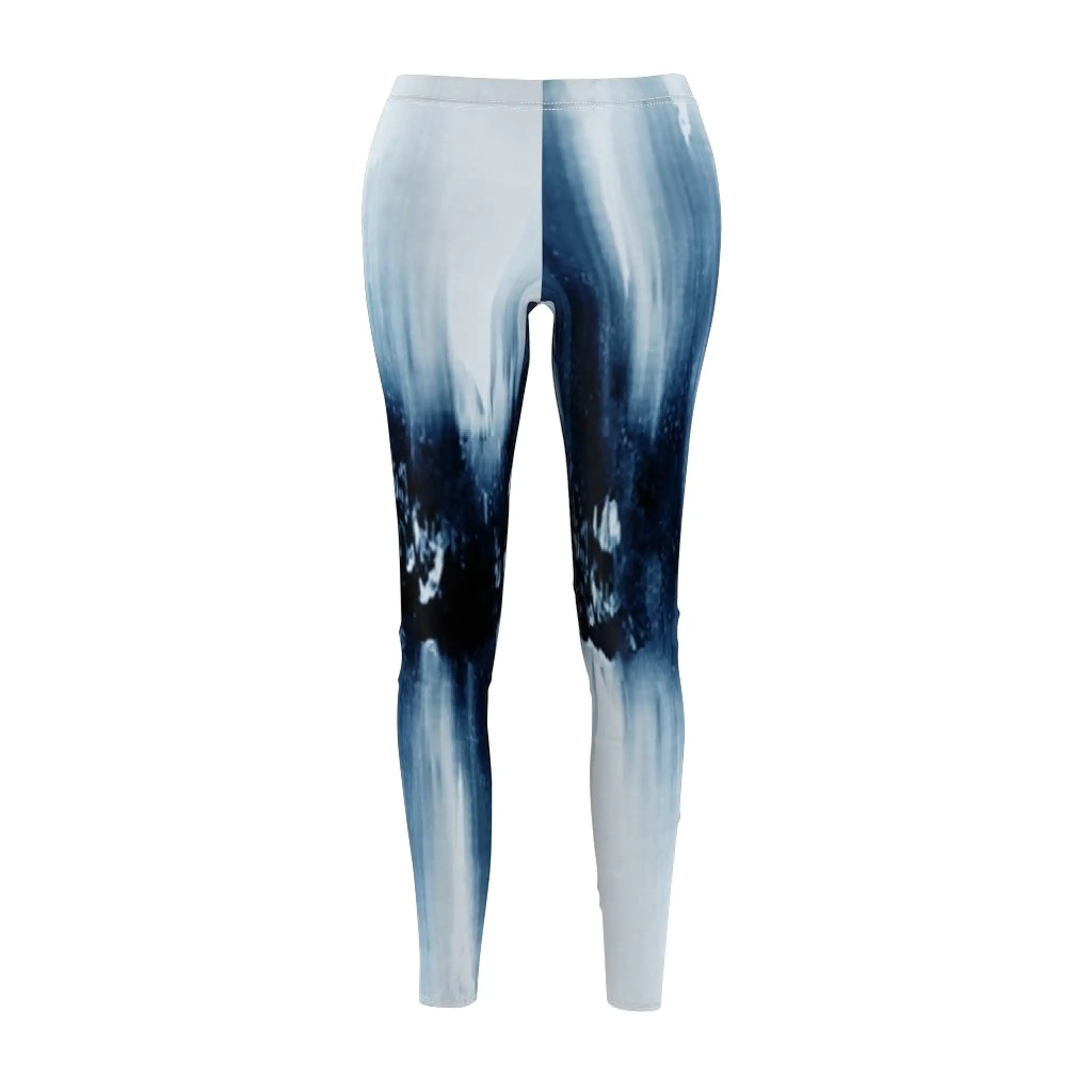 Bynelo Tie Dye Icy Women's Casual Leggings