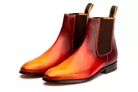 Chelsea Boot - Fire Patina