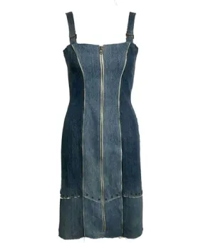 Deborah Lindquist Eco Lifestyle Women's Black / Blue Sadie Denim Dress