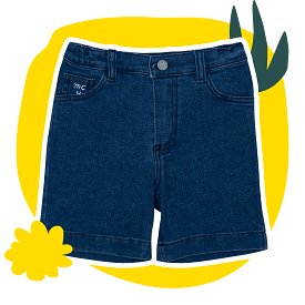 Denim Boy Shorts