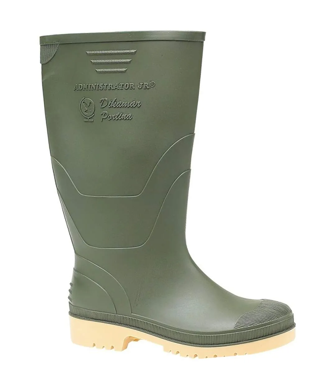 Dikamar JNR Administrator Wellingtons / Ladies Womens Boots (Green) - UTFS1149