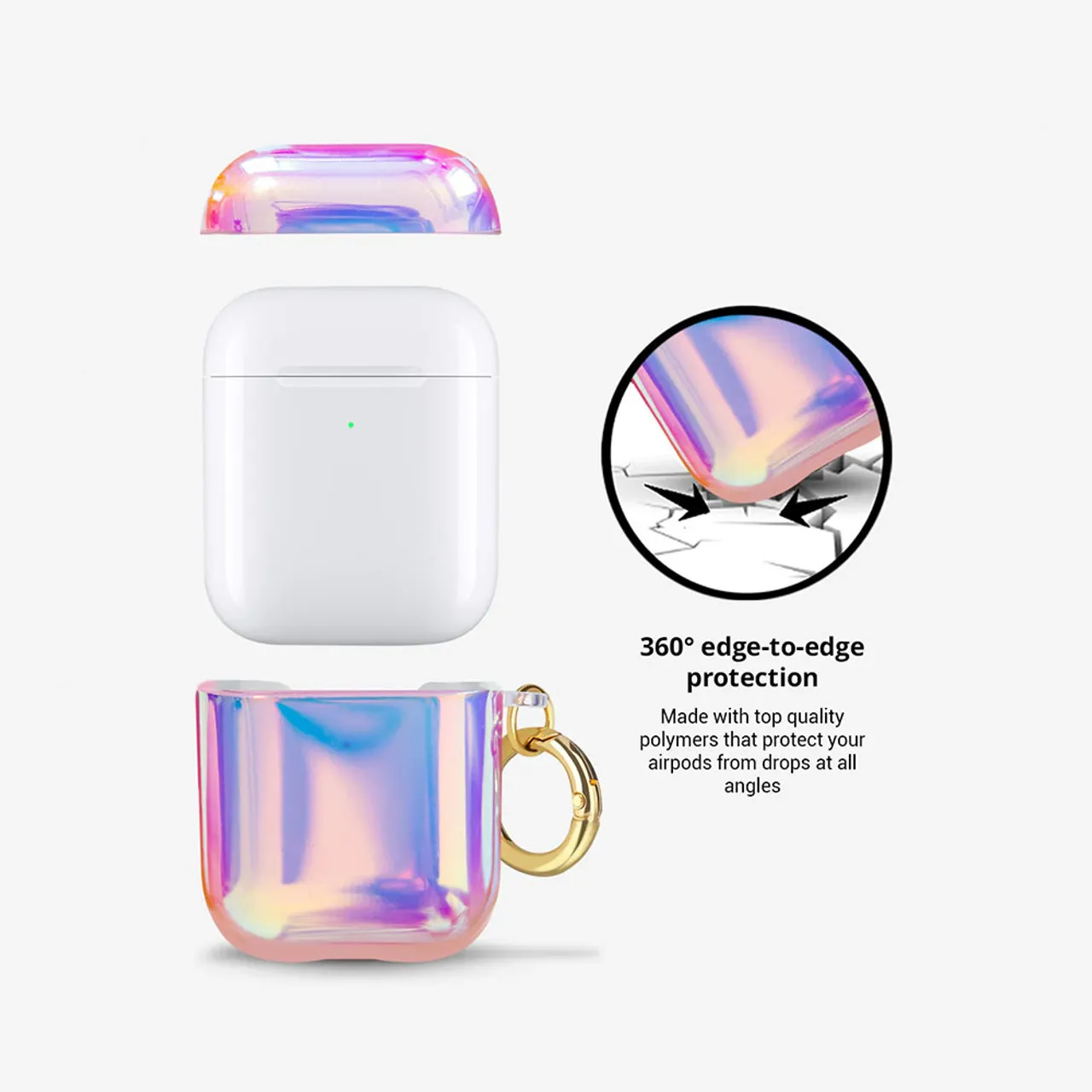 Ellie Rose AirPods Case - Aura