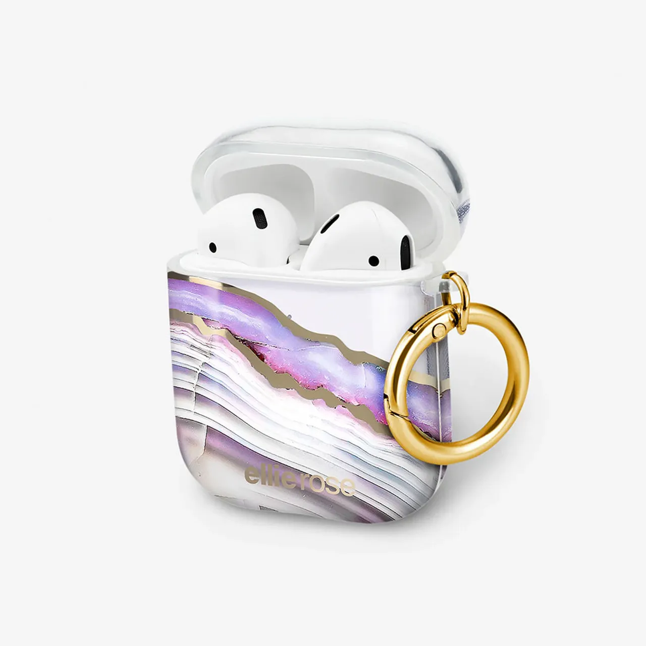 Ellie Rose AirPods Case - Lavender Agate