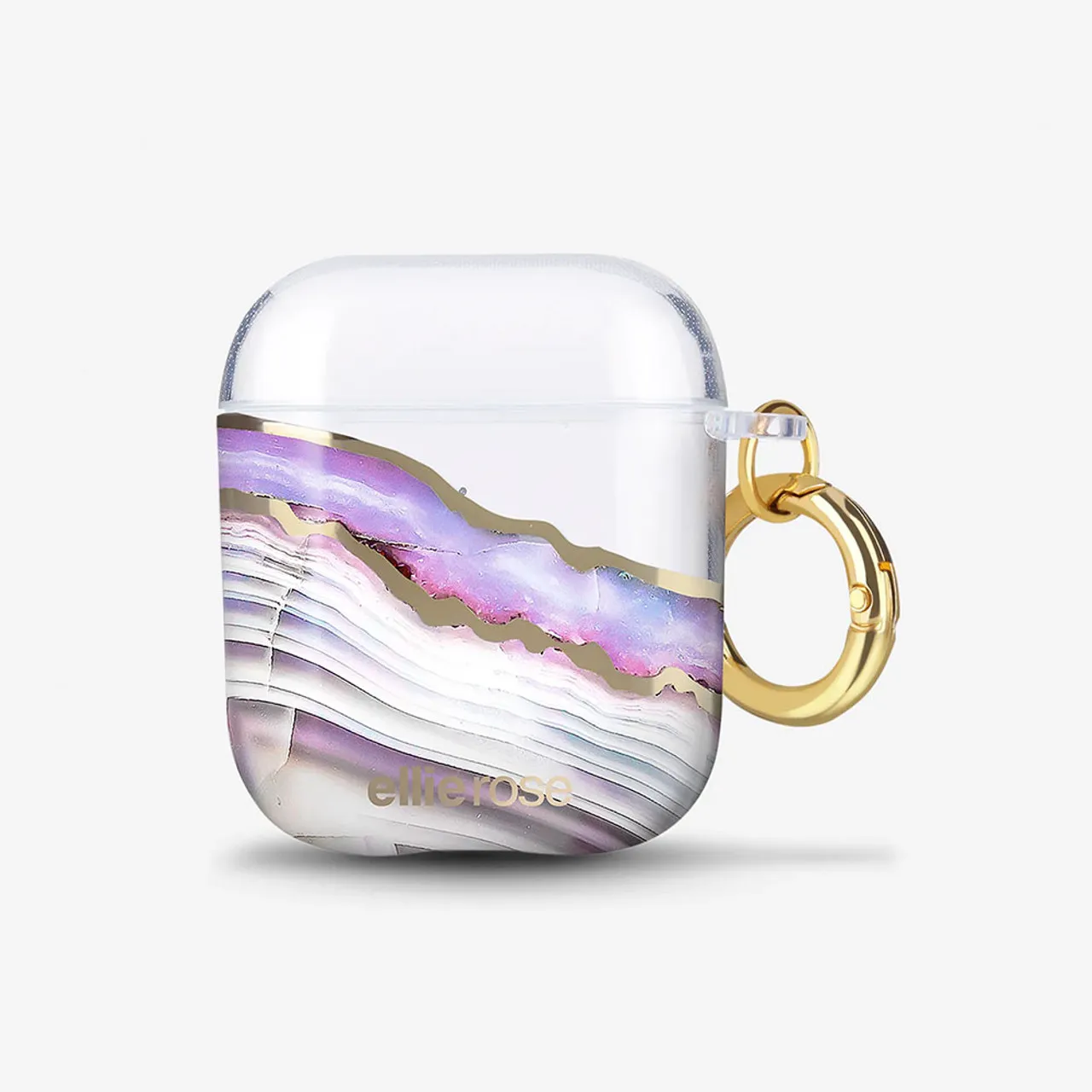 Ellie Rose AirPods Case - Lavender Agate