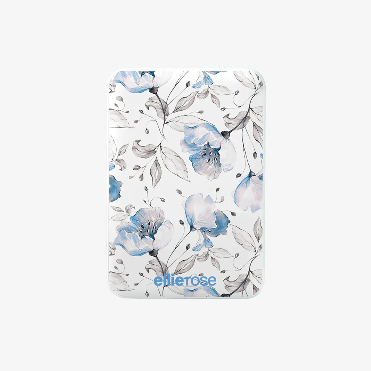 Ellie Rose Power Bank - Blue Floral