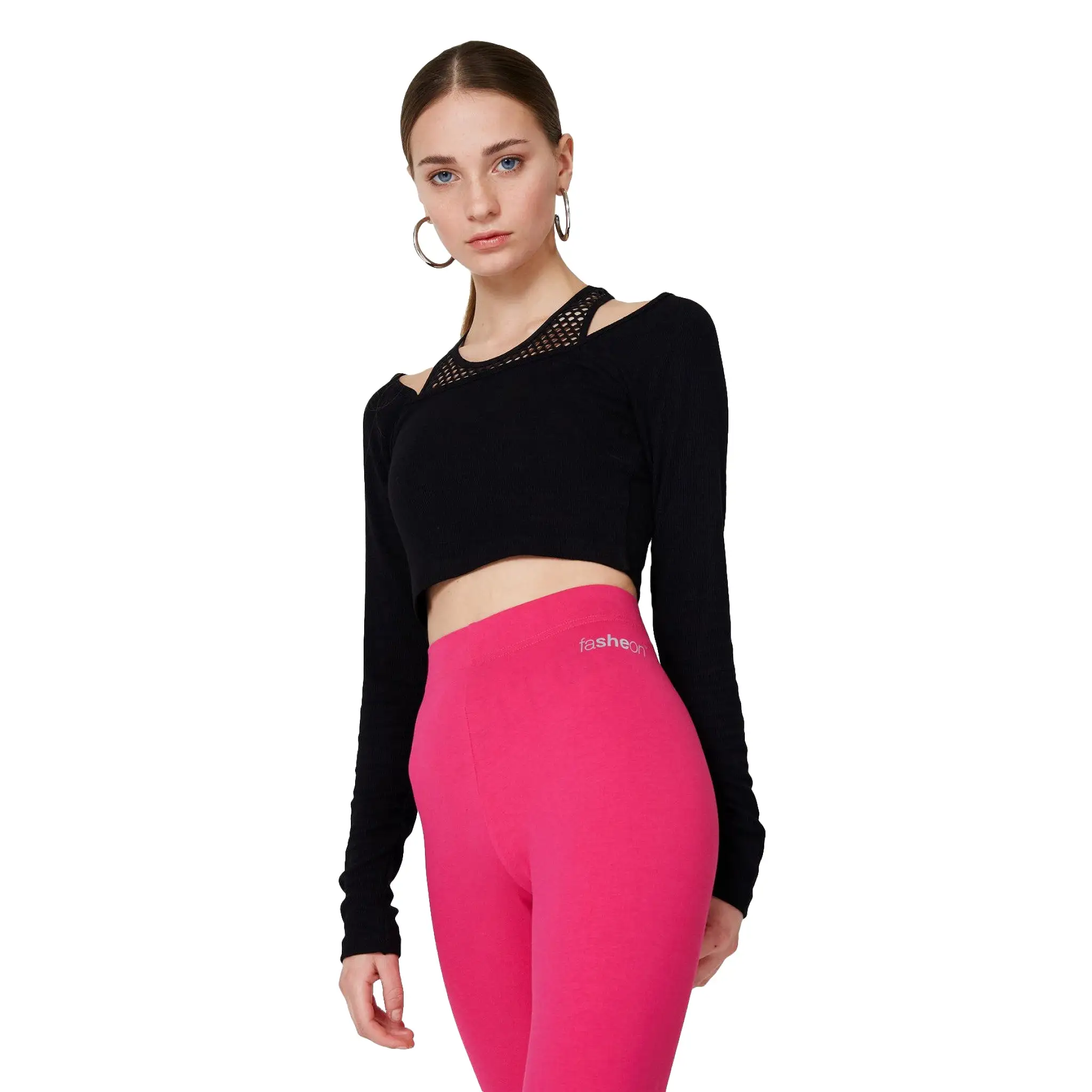 Fashion Tight Basic High Waisted Leggings