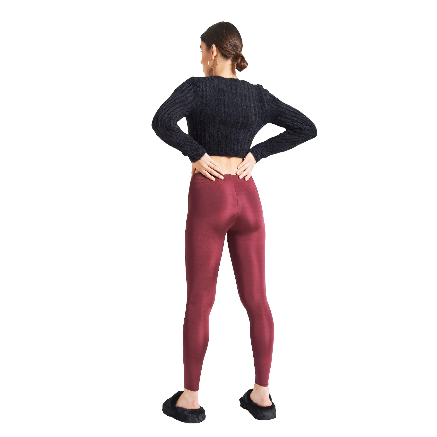 Fashion Tight Shiny High Waisted Leggings