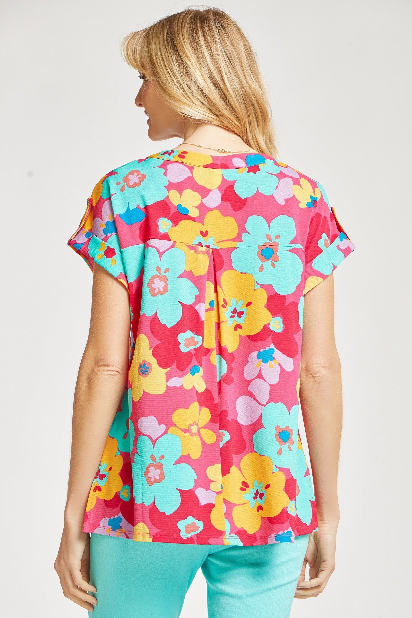 Flower Punch Lizzy Dolman Top