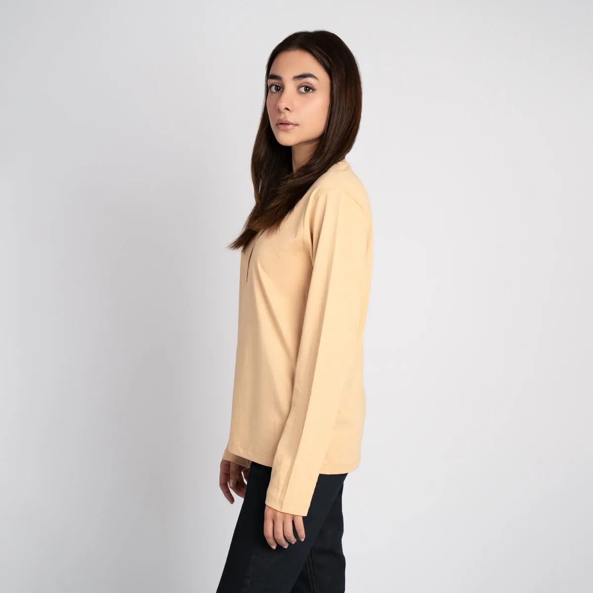 Full Sleeve Henley - HSSW1230003