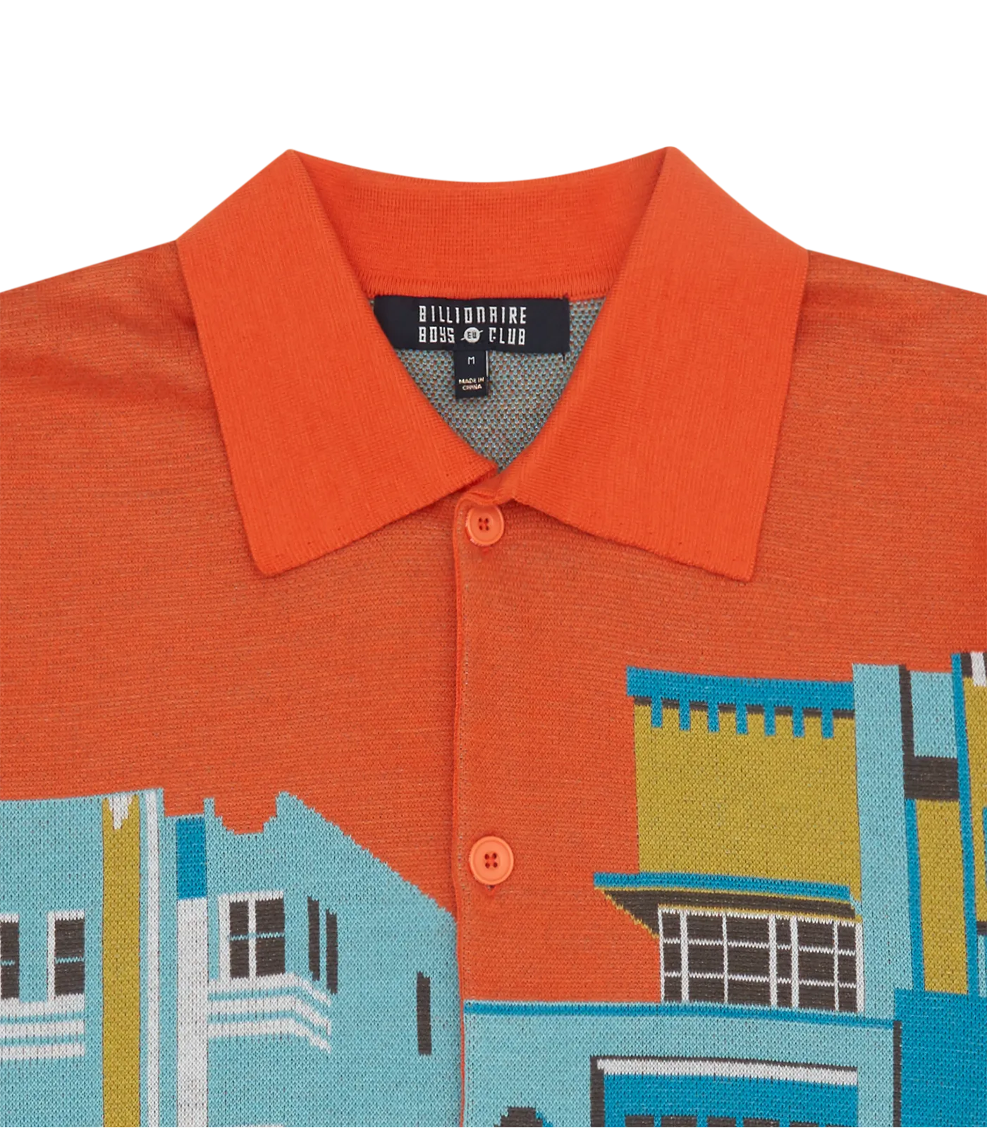 HOTEL KNITTED CARDIGAN - ORANGE