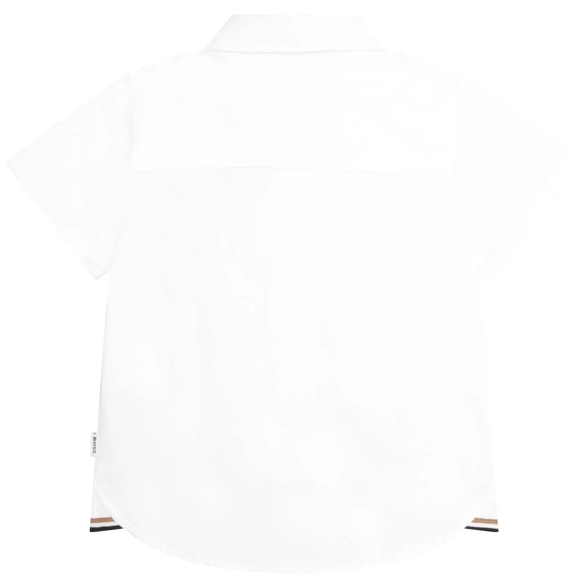 Hugo Boss Toddler Short Sleeve Dress Shirt_White J05982-10P