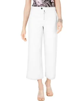 I.N.C. International Concepts Womens Wide-Leg Mid-Rise Ankle Pants