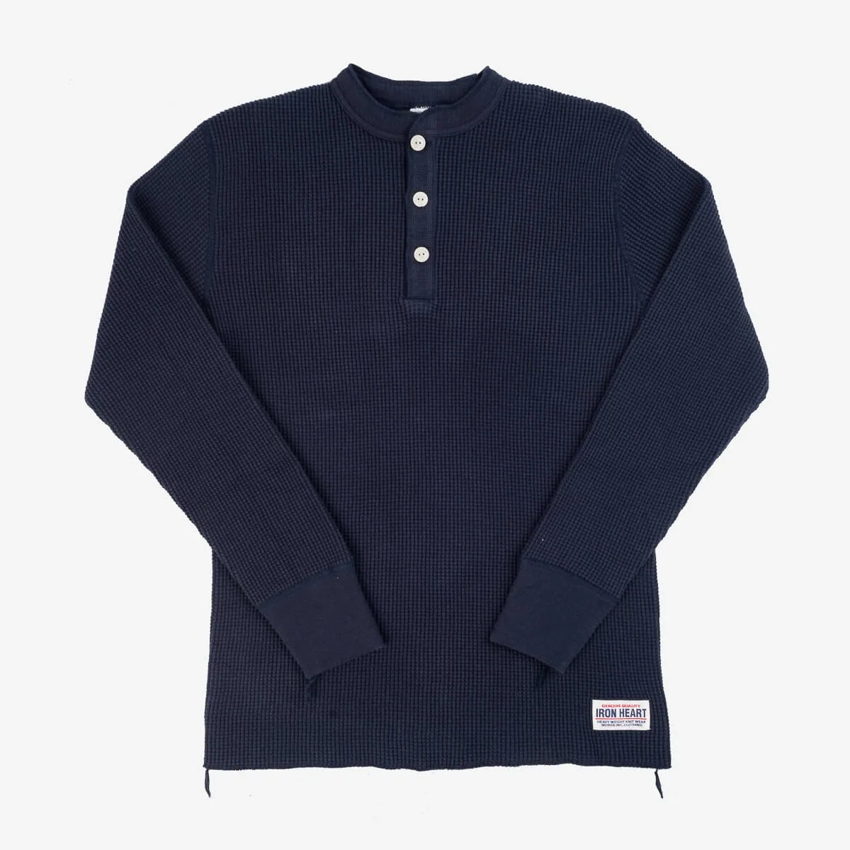 Iron Heart - IHTL-1213 Navy Waffle Thermal Henley