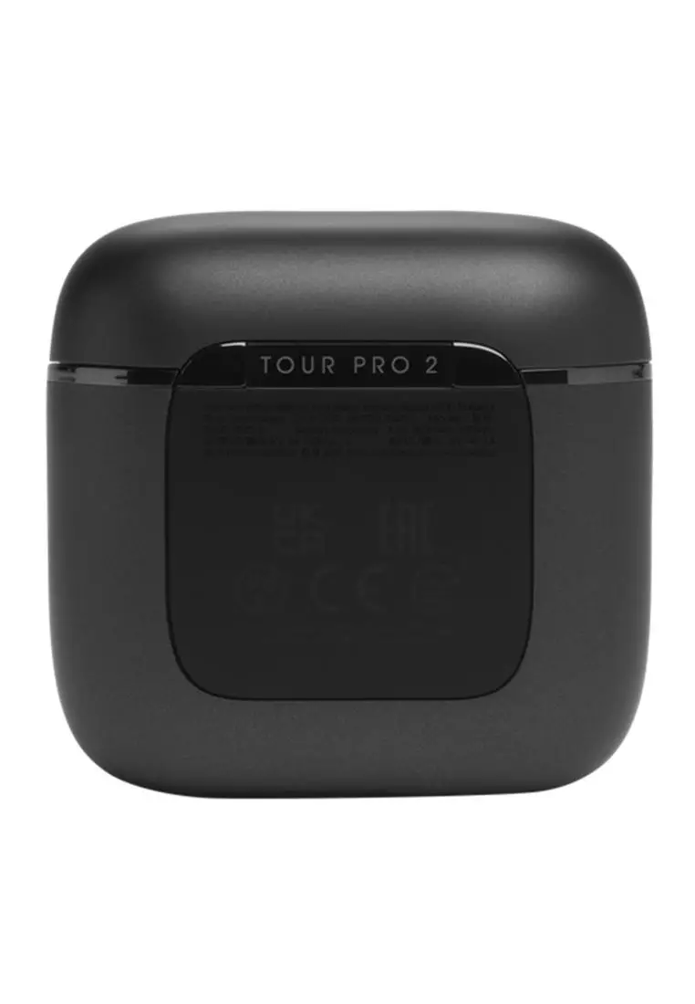 JBL JBL Tour Pro 2 True Wireless Noise Cancelling Earbuds, Black