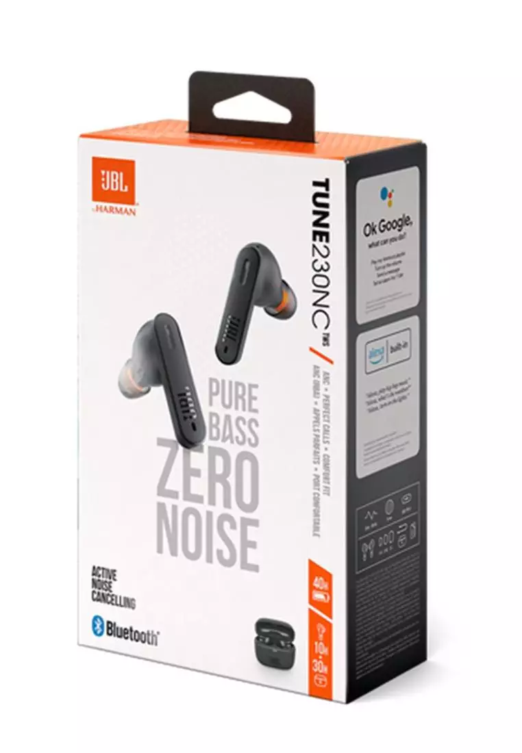 JBL JBL Tune 230NC TWS True Wireless Noise Cancelling Earbuds, Black