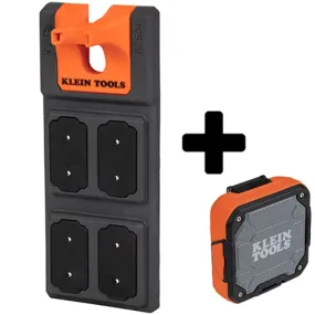 Klein Bucket Work Center S-HOOK STYLE Magnetic Tool Storage Module & FREE Bluetooth Jobsite Speaker