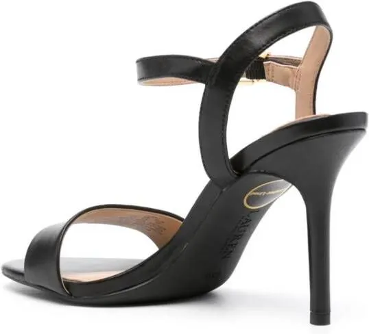 Lauren Ralph Lauren Gwen 100mm leather sandals Black