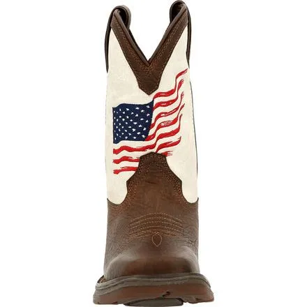 Lil' Rebel™ by Durango® Little Kids Distressed Flag Western Boot