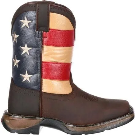 Lil' Rebel™ by Durango® Little Kids' Flag Western Boot