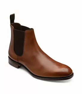 LOAKE - Coppergate Chelsea boot - Chestnut Brown