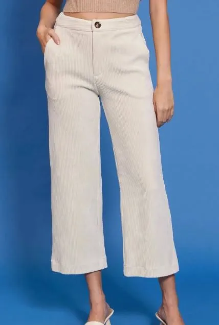 Lucy Paris Corduroy Wide Leg Pants