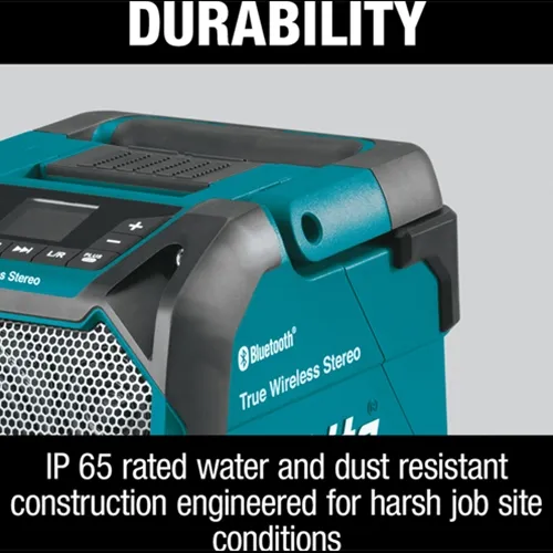 Makita 18V LXT® / 12V max CXT® Bluetooth® Job Site Speaker (tool only) XRM11