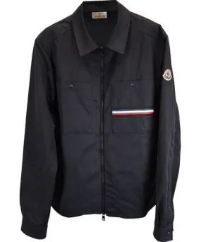 Moncler Akahito Zipped with Pockets Jacket in Black Cotton