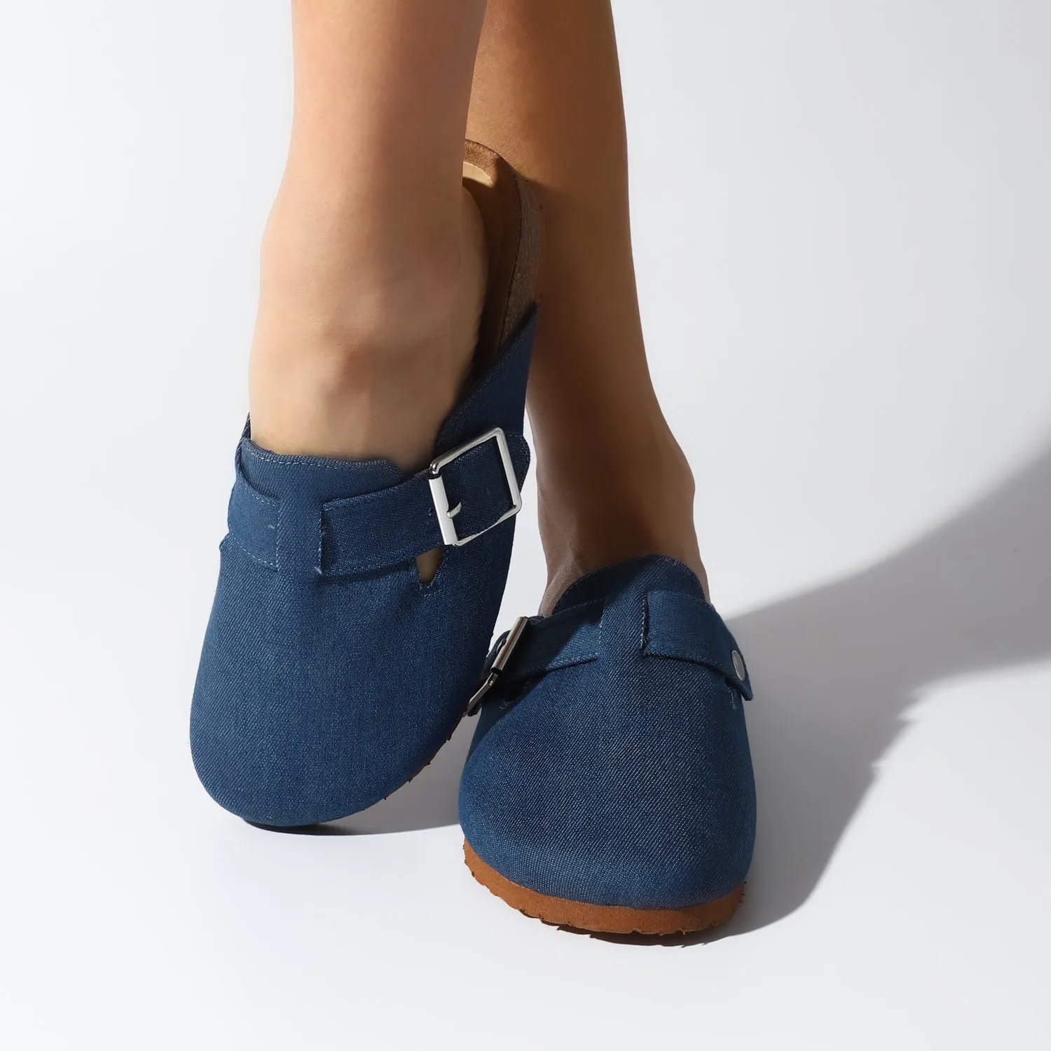 Mules Easy denim