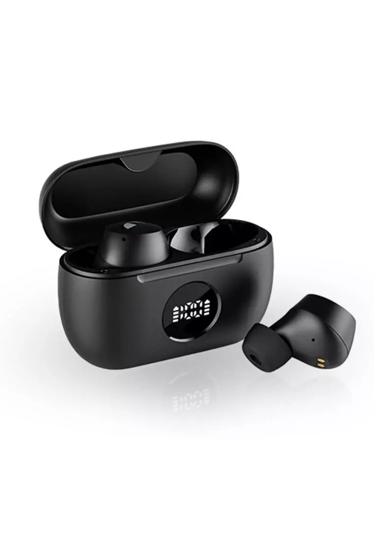 NAKAMICHI Nakamichi N200 Nanobuds True Wireless Earbuds, Black