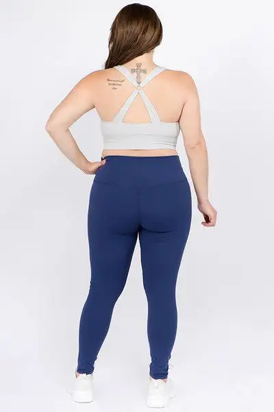 Navy LONG ACTIVE LEGGINGS