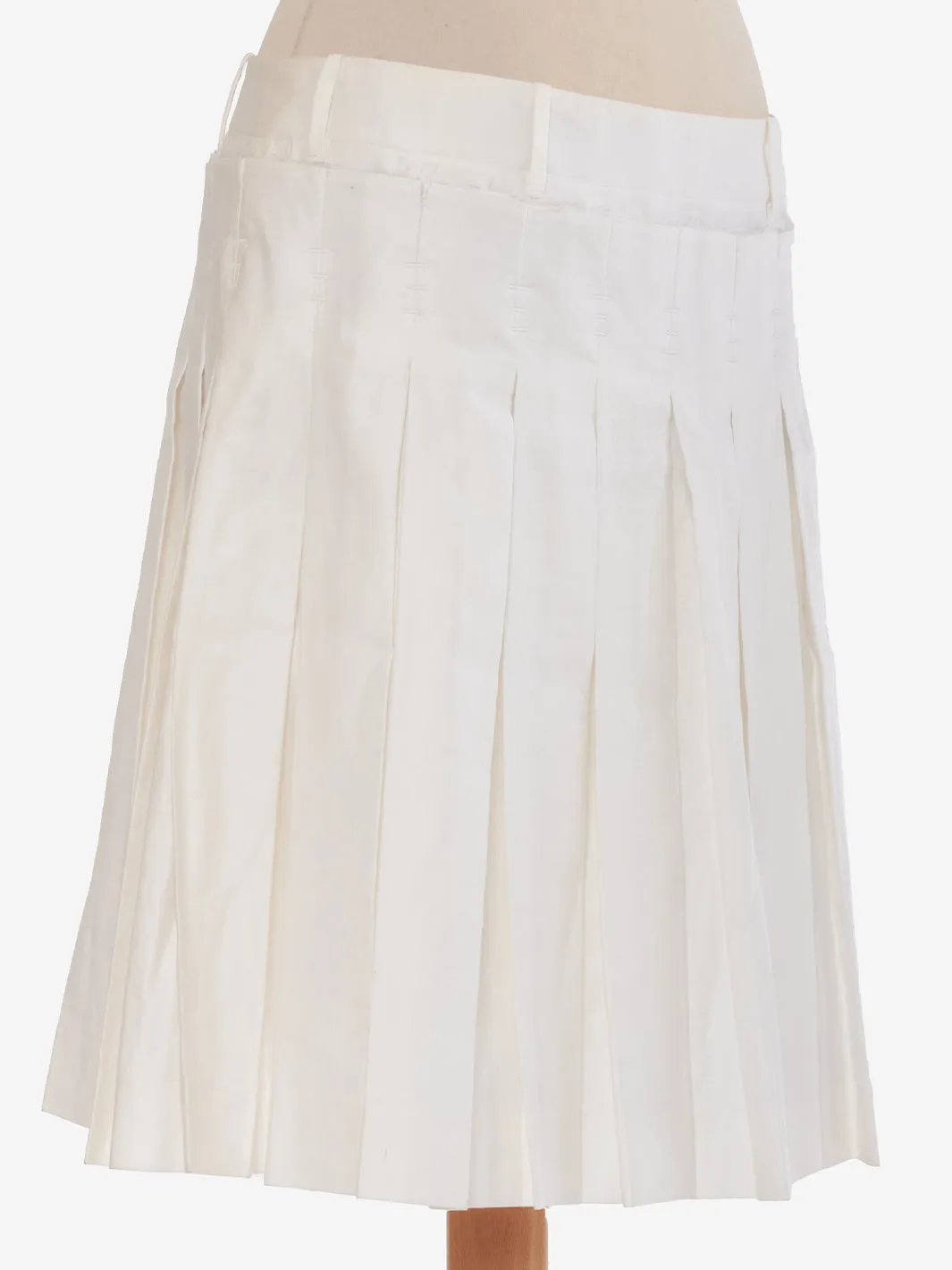 Neil Barrett Pleated Deconstructed Skirt