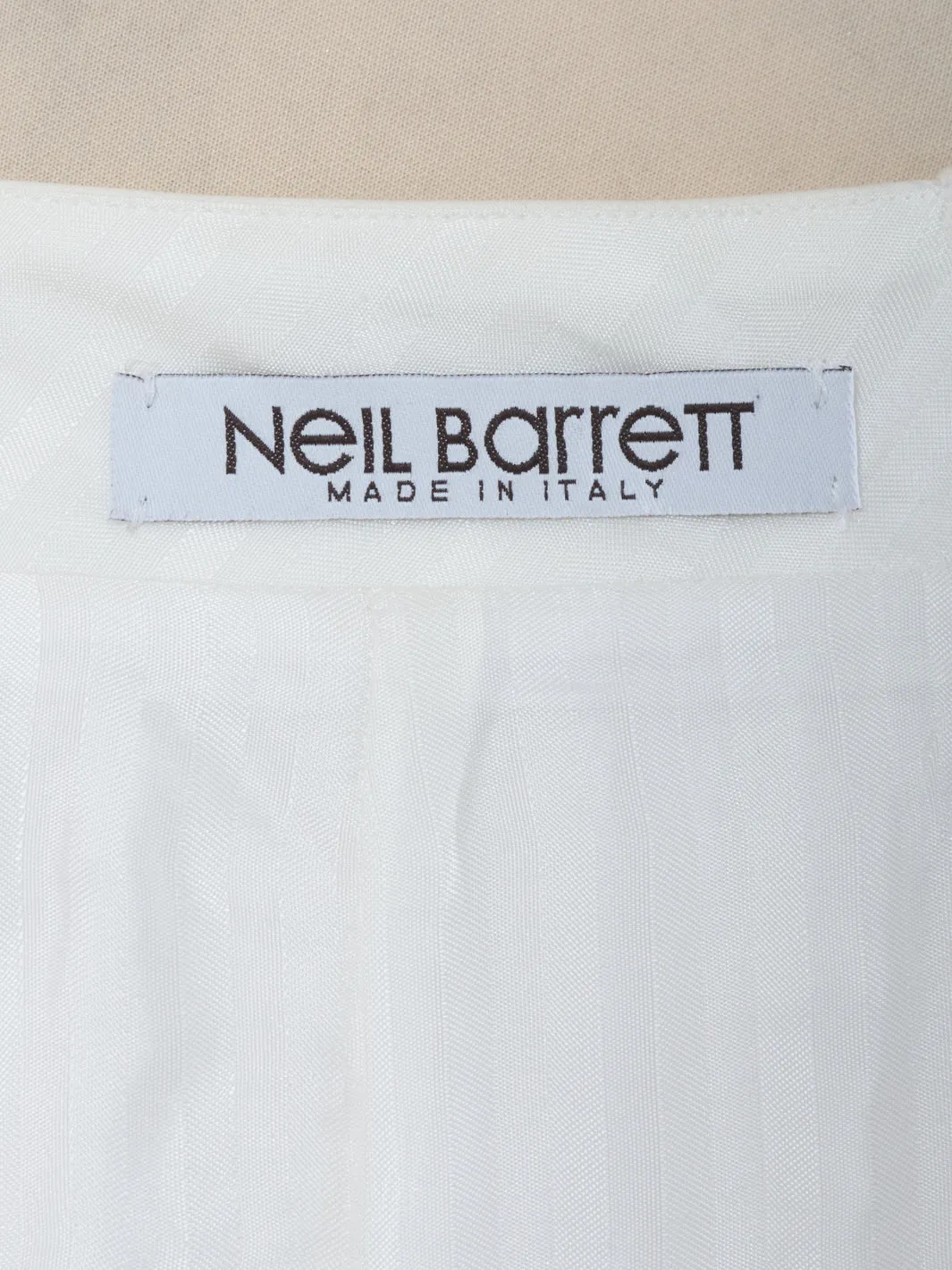 Neil Barrett Pleated Deconstructed Skirt