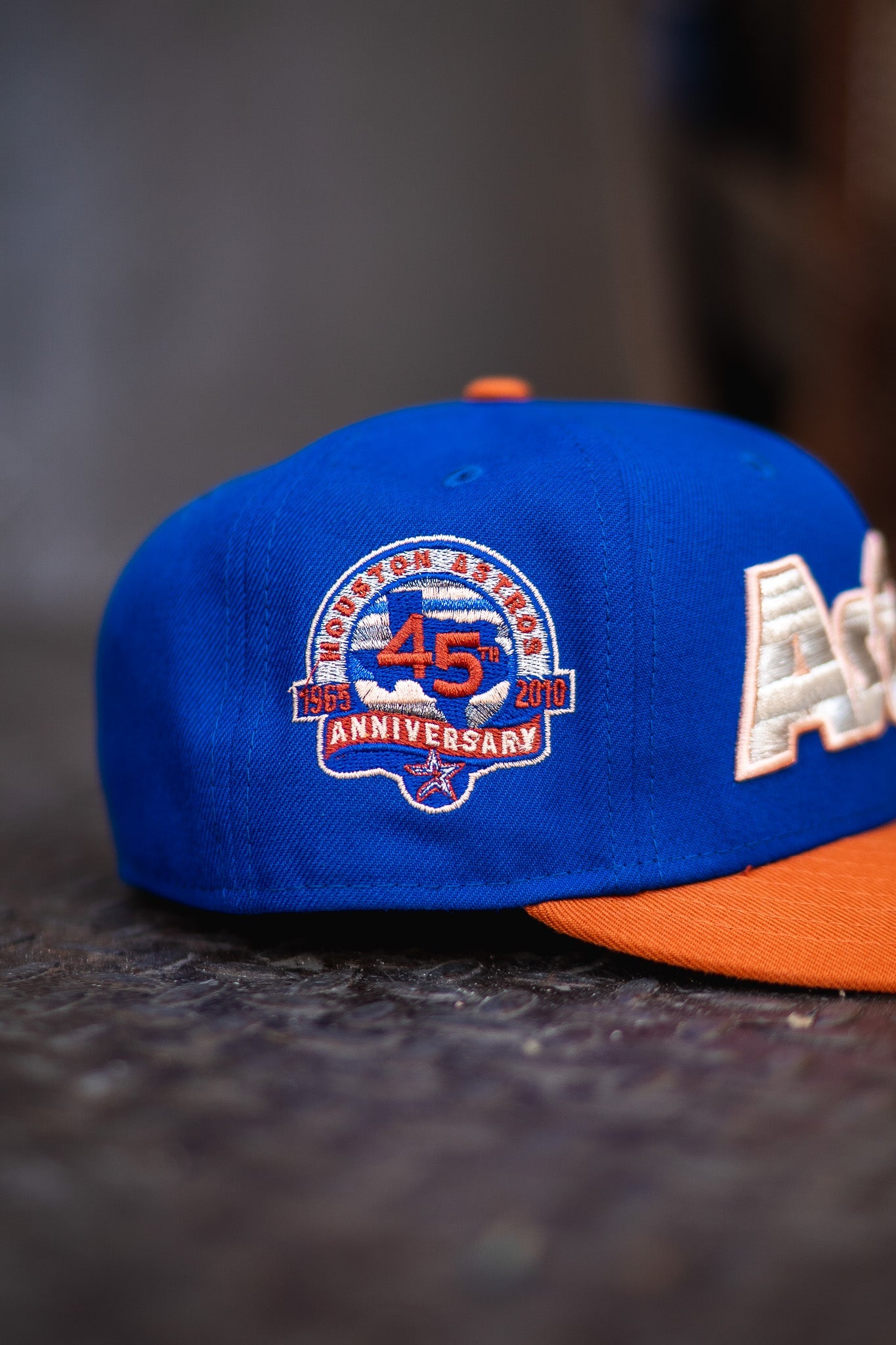 New Era Houston Astros 45th Anniversary Good Grey UV (Azure/Clay Orange)