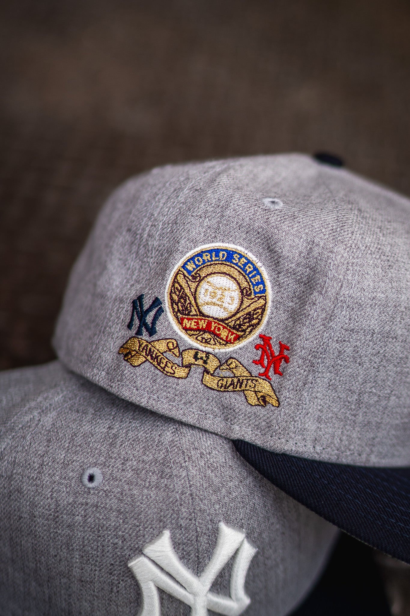 New Era New York Yankees 1929 World Series Good Grey UV (Wool Grey/Navy)