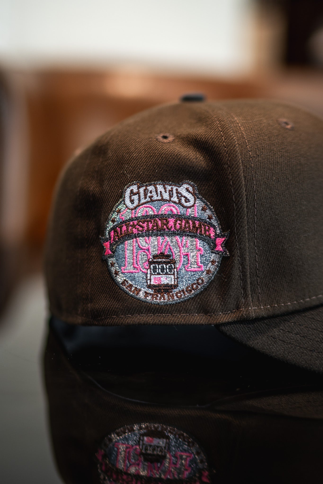 New Era San Francisco Giants 1984 ASG Pink UV (Mocha/Black)