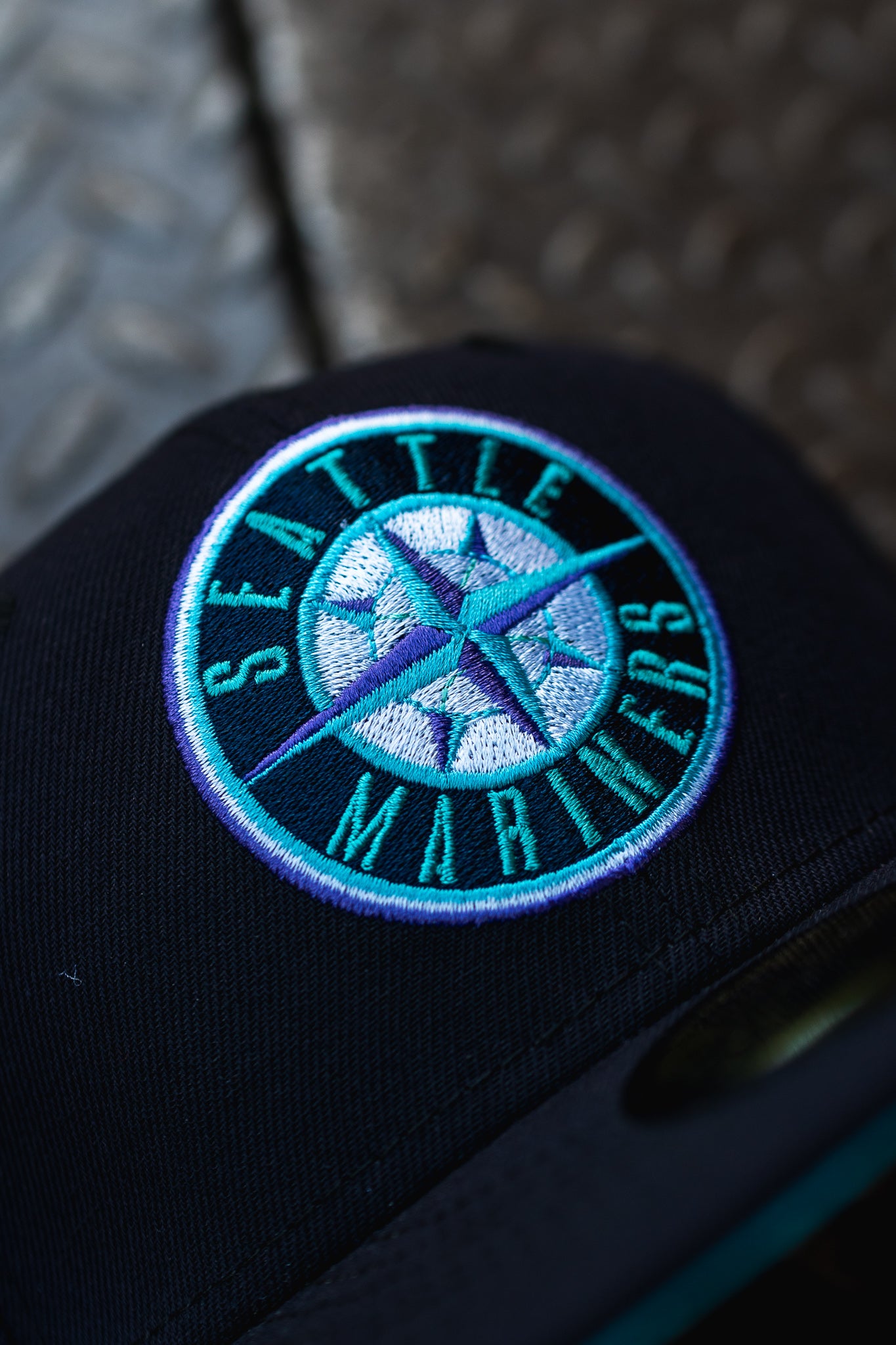 New Era Seattle Mariners 30th Anniversary Aqua UV (Navy Blue)